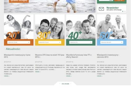 Skandia Życie ma nową stronę internetową