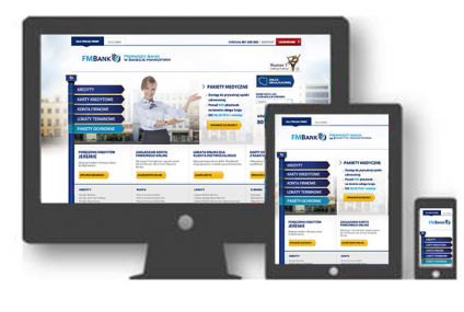 Pierwsza udana realizacja Responsive Web Design w polskiej bankowości