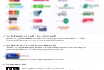 Płać BLIKIEM w internecie