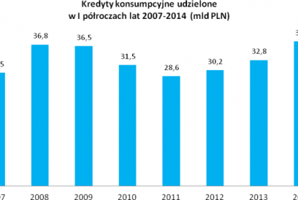 BIK: Rekordowe półrocze w kredytach konsumpcyjnych