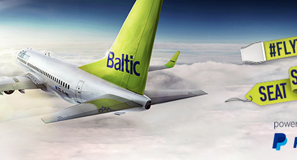 airBaltic i PayPal łączą siły