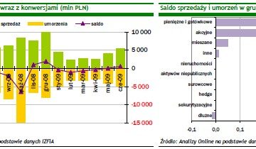 Sprzedaż  i umorzenia w krajowych funduszach inwestycyjnych – czerwiec 2009