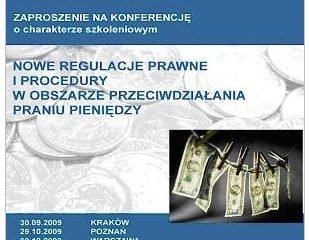 Nowe regulacje prawne i procedury w obszarze przeciwdziałania praniu pieniędzy (artykuł sponsorowany) Nowe regulacje prawne i procedury w obszarze przeciwdziałania praniu pieniędzy (artykuł sponsorowany)