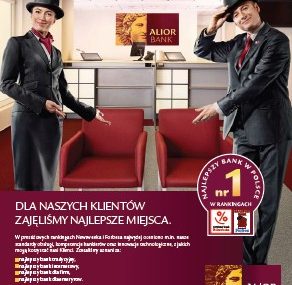 "Sprawdź, jaki jest najlepszy Bank w Polsce" - ruszyła kampania reklamowa Alior Banku