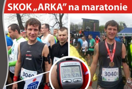 SKOK "ARKA" w półmaratonie i maratonie