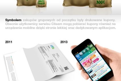 Citeam.pl 2 lata na rynku - od zakupów grupowych do serwisu z rabatami
