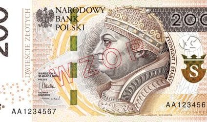 Zmodernizowany banknot 200 zł wkrótce w obiegu