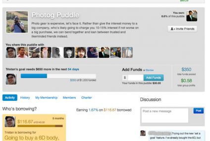 Start-up próbuje udzielać pożyczek przez Facebooka