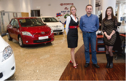 Toyoty Auris trafiły do klientów Expandera