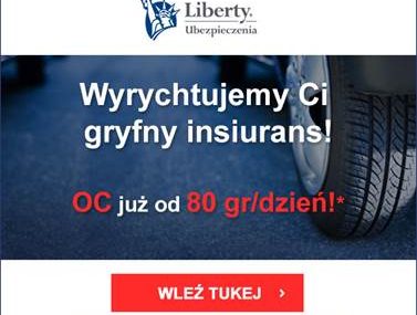 Gryfny Insiurance w kampanii Liberty