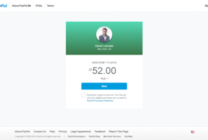 PayPal.Me - nowy sposób odbierania pieniędzy
