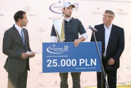 Maximilian Glauert zwycięzcą finałowego turnieju europejskiej zawodowej ligi golfa  - Deutsche Bank Polish Masters