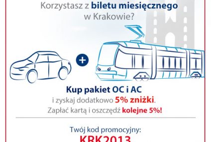 5% zniżki od Liberty Direct za bilet miesięczny