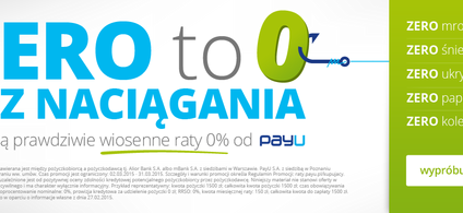 Prawdziwe raty 0% wróciły na Allegro