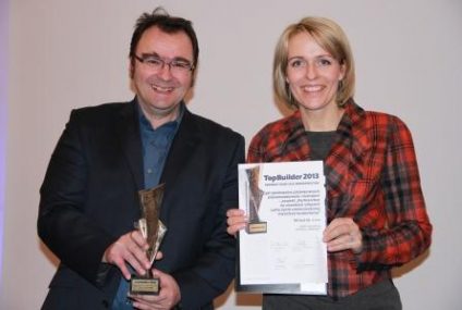 Projekt RD bud nagrodzony statuetką "Top Builder 2013"