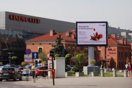 Bank BGŻ z promocją na telebimach