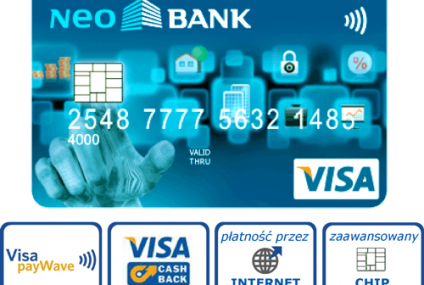 neoBANK wprowadził nową kartę płatniczą Visa DEBIT