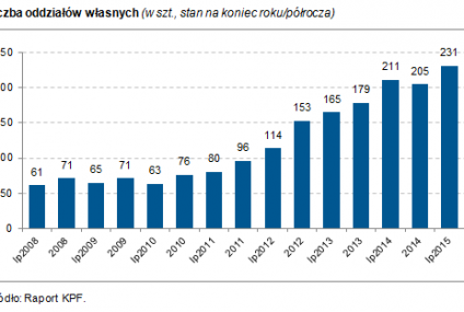 Zatrudnienie i liczba oddziałów pozytywnie weryfikują koniunkturę na rynku instytucji pożyczkowych
