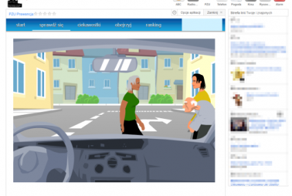 "Jeżdżę bezpiecznie z PZU" - edukacyjna aplikacja w GG