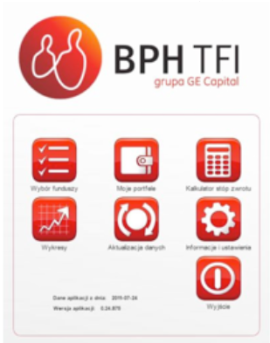 BPH TFI z aplikacją mobilną