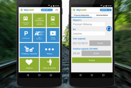 Mobilne bilety Przewozów Regionalnych w aplikacji SkyCash