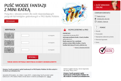 Kolejny atak na klientów PKO BP