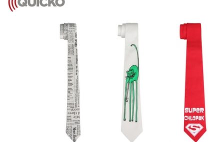 Pierwszy na świecie krawat do płatności zbliżeniowej