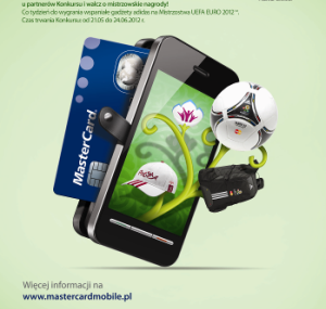 Gadżety adidas UEFA EURO 2012 od MasterCard Mobile