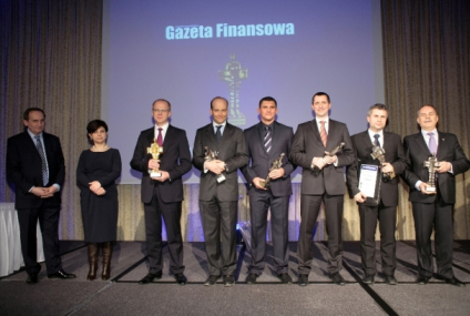 Gazeta Finansowa przyznała tytuł "Finansisty Roku 2010"