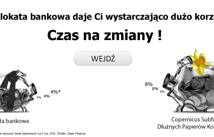 Ruszyła kampania reklamowa i wiosenna promocja w Subfundusz Dłużnych Papierów Korporacyjnych