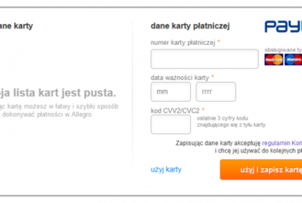 Na Allegro można płacić jednym kliknięciem