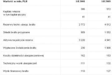 Wyniki ING TUnŻ za I półrocze Wyniki ING TUnŻ za I półrocze