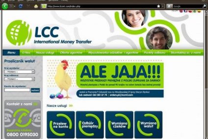 Ruszył nowy serwis internetowy LCC International