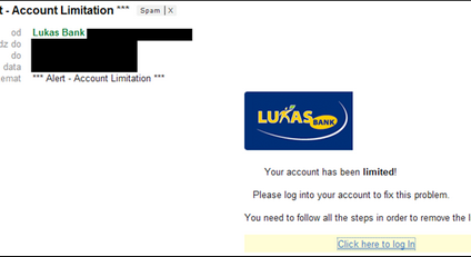 Phishing wciąż modny – czy atak na klientów LUKAS Banku to tylko rozgrzewka?