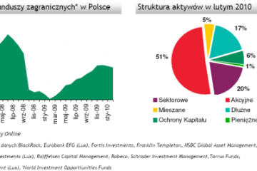 Aktywa zagranicznych funduszy inwestycyjnych (luty 2010)