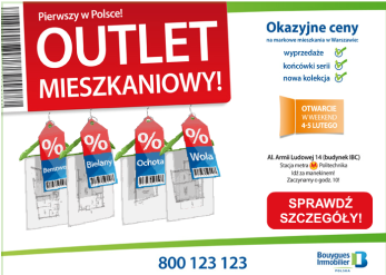 Pierwszy w Polsce outlet mieszkaniowy - kupisz nieruchomość z wieszaka