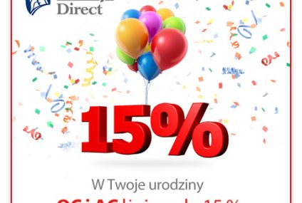 Do 15% zniżki na urodziny w Liberty Direct