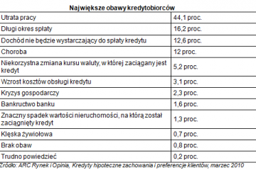 Obraz polskiego kredytobiorcy