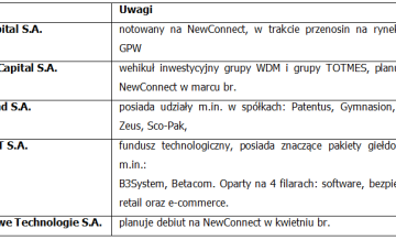 Totmes S.A. wchodzi na GPW z wyceną 165 mln zł