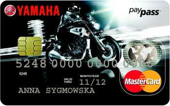 Zbliżeniowa karta Yamaha MasterCard – motoryzacyjna nowość w Sygma Bank