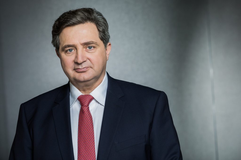 Brunon Bartkiewicz, prezes zarządu ING Banku Ślaskiego