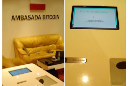 Pierwszy w Polsce bitcoinowy bankomat już działa [Zobacz zdjęcia]