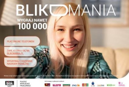 Wystartowała Loteria BLIKA - do wygrania nawet 100 tysięcy złotych