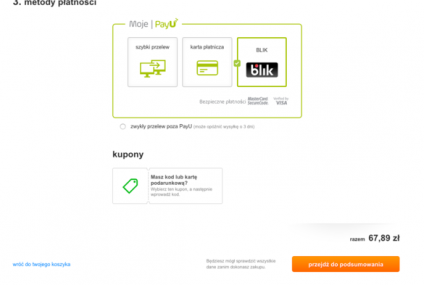 Zapłacimy BLIKIEM na Allegro