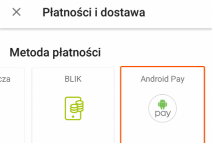 Android Pay jest już w aplikacji Allegro, ale nie działa w opcji "kup teraz". Dziwna schizofrenia sposobów płatności