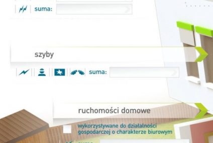 Ubezpieczenia pokazane na jednej kartce papieru