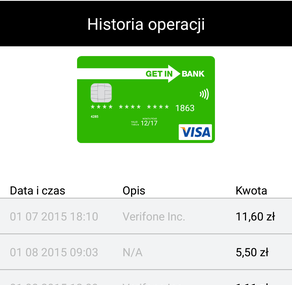 Getin Bank wprowadza mobilne płatności zbliżeniowe Visa oparte o chmurę i HCE