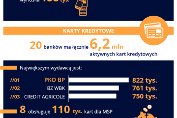 Polska bankowość w liczbach – II kw. 2016 r. [INFOGRAFIKA]