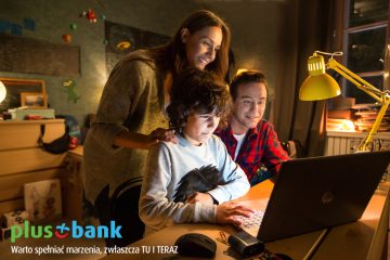 Pierwsza kampania telewizyjna reklamująca produkt PlusBanku