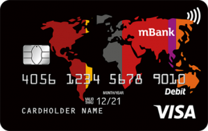 mBank Visa Aquarius Świat
